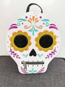 sugar skull mini backpack