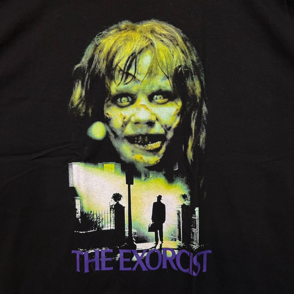 「ぱぱ専用」 The Exorcist Ending Scene Silhouette T-shirt size extra large | eBay