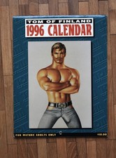 Tom of Finland Kalender calendar 1996 gay interest comic vintage