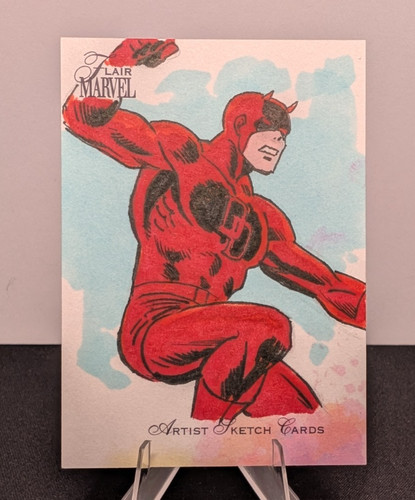 Robert Chapman Marvel 2023 Flair Sketch Artist card