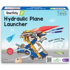 Smartivity DIY 2in1 Hydraulic Paper Airplanes Darts Launcher STEM Toy for Ki...