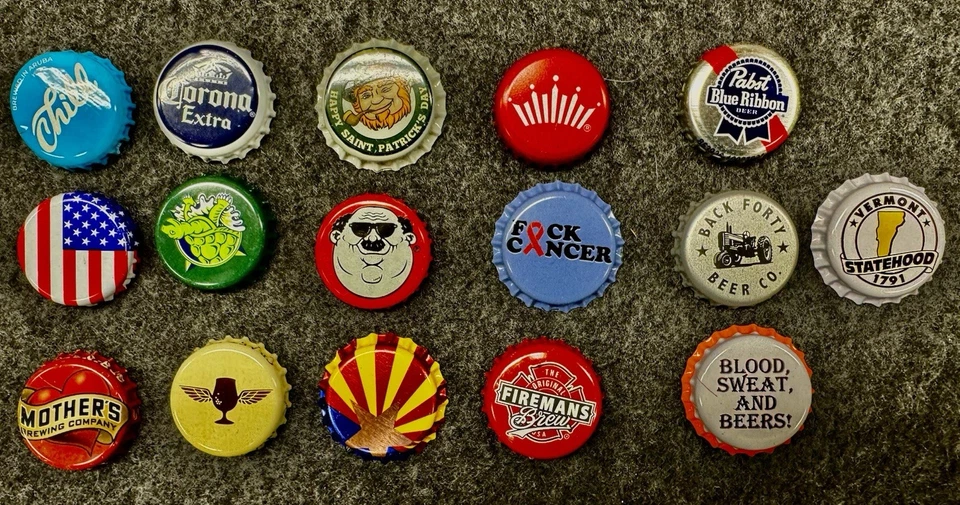 2100- Tapas de botellas para manualidades Foto 2 de 4