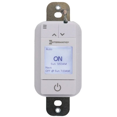 ST700W Ascend 7-Day in-Wall Programmable Timer - Automatic Astronomic Control...