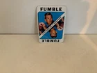 JOHNNY UNITAS 1971 Game Insert Card Topps #37 BALTIMORE COLTS HOF Lower Grade