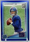 2025 Panini Donruss Optic - Rated Rookie Jaxson Dart #273 Blue Scope Prizm (RC)