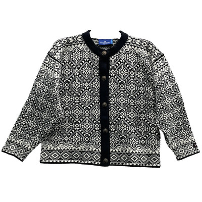 Vintage Icewear Nordic 100% Wool Cardigan Women's Small Office Preppy Classic