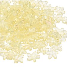 120 Pcs Ocean Animal Starfish Beads Bracelet Necklace Making, Transparent