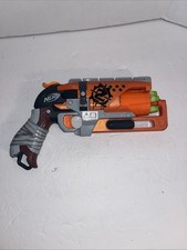 NERF Zombie Strike HammerShot Hammer Shot Foam Dart Gun Blaster Tested Darts