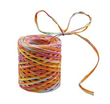 262 Feet Colored Raffia Ribbon for Gift Wrapping Crafts Party Decoration Chri...