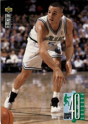 Jason Kidd 1995-96 Collector's Choice Basketball - #407 - Dallas Mavericks