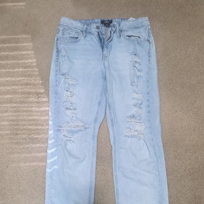 Celebrity Pink Women's Light Wash Distressed Skinny Jeans Mid Rise 5-Pocket