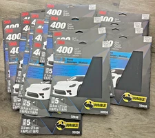 100 sheets (20x5) 3M Sandpaper Wet or Dry Sheets, P400 grit, 9 x 11 inch, 32038