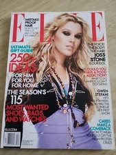 ELLE Magazine Dec 2005 - Label removed - JOSS STONE