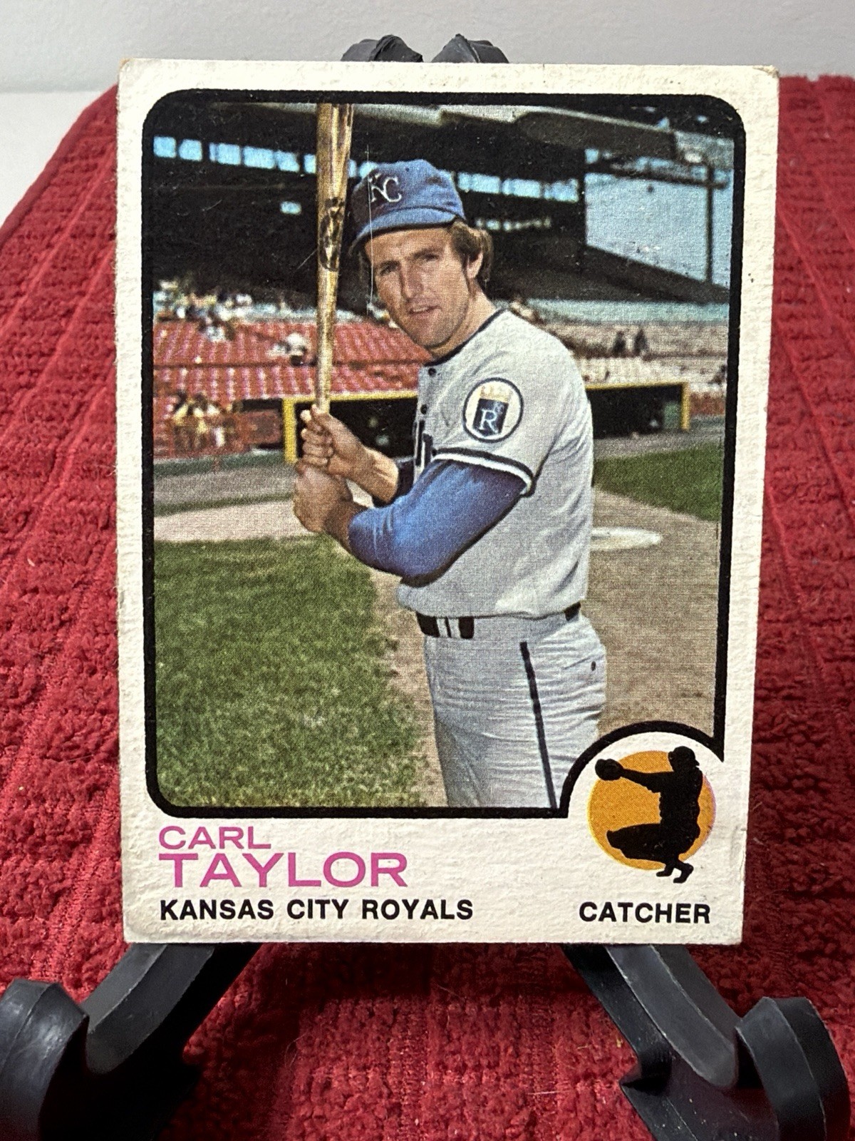 1973 Topps - Carl Taylor - #99 - Royals - Catcher