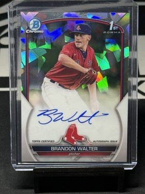 2023 Bowman Chrome Brandon Walter Atomic Auto 007/100 James Bond 007