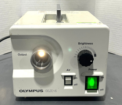 Olympus CLK-4 Halogen Light Source w/ Air Feed 120Vac 50/60Hz Tested