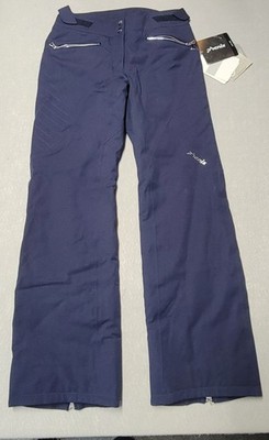 Phenix Snow Ski Pants Women's Size 8 30/32 Navy Blue Dermizax EV PrimaLoft