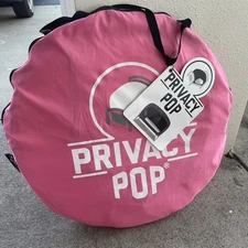 Privacy Pop Bed Tent - Twin - Pink -  78 x 39 x 47 inches