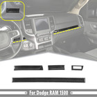 Car Console Panel Trim Cover Strips For Dodge Ram 1500 19-25 Accessories Carbon