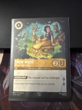  Disney Lorcana Snow White Fairest In The Land 23/P2 Promo FOIL HOLO NM EN