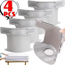 4PCS Lock Sheet Holders Keep Sheets Tight Heavy Duty Straps Fit All Mattresses
