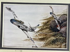 US Air Force USAF  F-80 Shooting Star Jet Aircraft, FT-462 Print Farnsworth