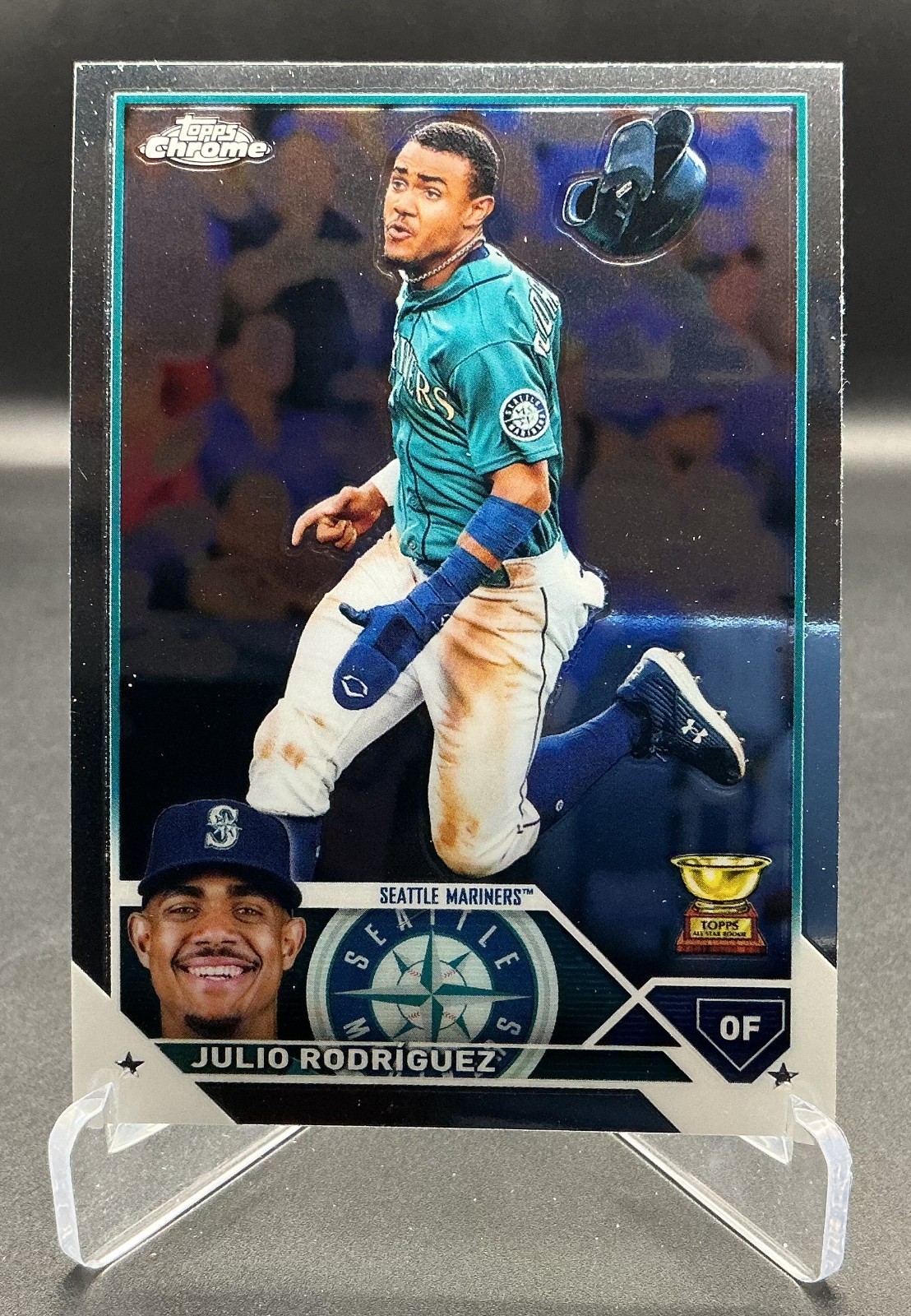 2023 Topps Chrome - Julio Rodriguez #200 - Seattle Mariners