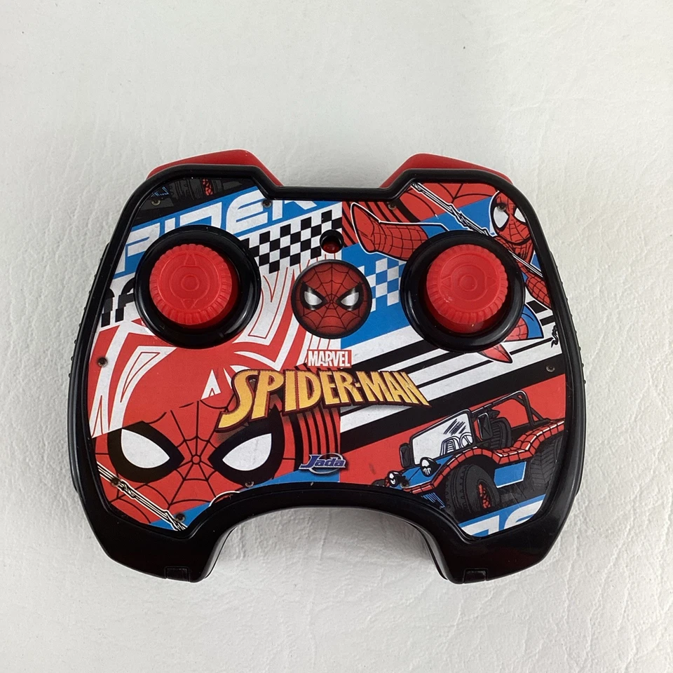 Marvel Spider-Man Remote Control Web Buggy Turbo Boost RC Toy Jada TESTED - Image 3 of 4