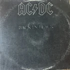 AC/DC Back in Black Black Vinyl LP Rock 1980 Album Vintage