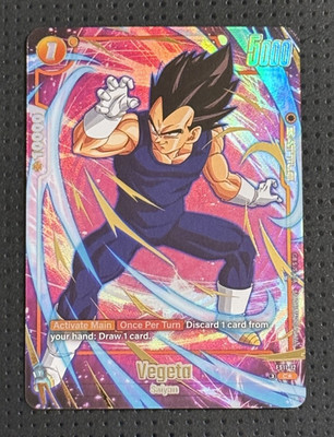 Dragon Ball Super Fusion World #FS11-12 Vegeta C (Gold Foil) Phase Of Evolution
