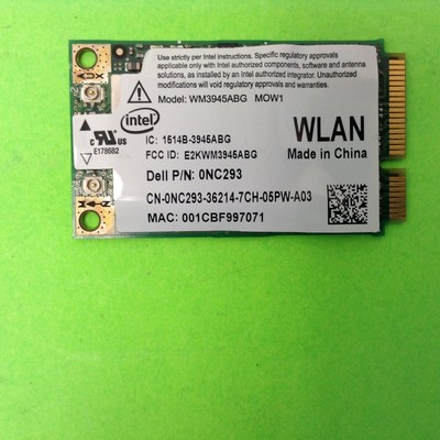 Laptop Computer Intel 0NC293 WM3945ABG Mini PCI-E WAN Network Card