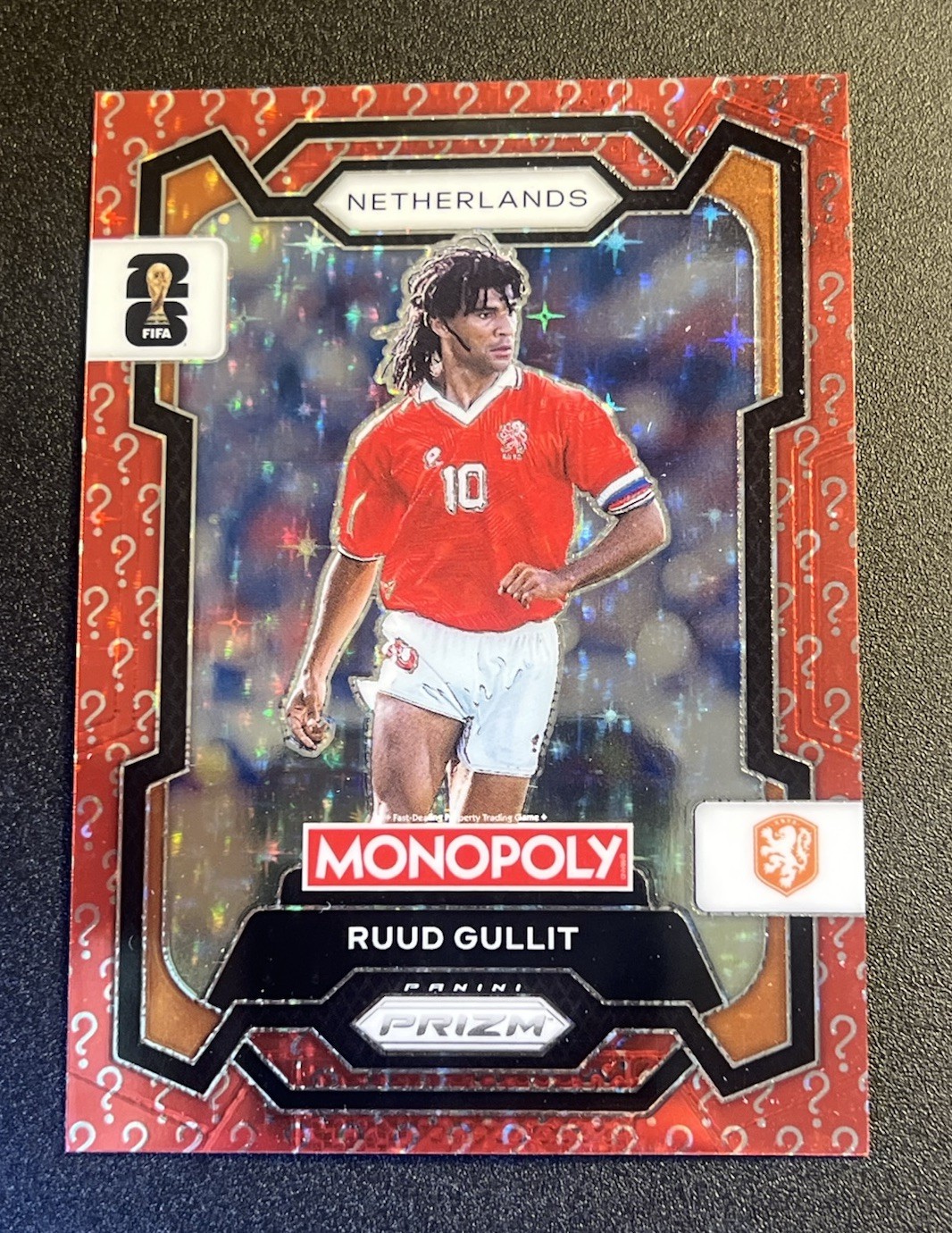2026 Panini Monopoly Prizm FIFA Ruud Question Mark SSP /25 Netherlands