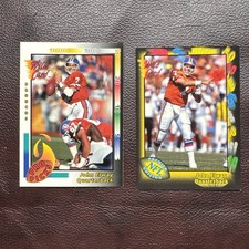 1992 Wild Card - Pro Picks John Elway #6 Plus Bonus