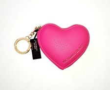 Portachiavi Victoria's Secret Hot Pink Heart Pouch - Edizione San Valentino Portamonete