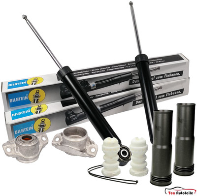 2x BILSTEIN Stoßdämpfer hinten Audi A3 Seat Leon Skoda Octavia VW Golf Passat