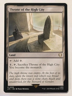 Throne of the High City Lord of the Rings: Tales of Middle-Earth - MTG RARE