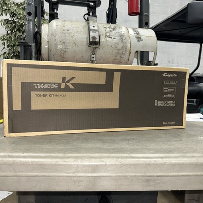 Genuine Kyocera/Copystar TK8709K Black Toner - NEW SEALED