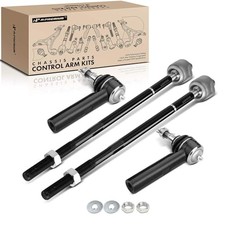 Set of 4, Front Inner Outer Tie Rod End Kit, Compatible with Chrysler