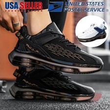 Fashionable Men's Sports Shoes Outdoor Fitness Anti Slip Breathable Tennis Shoes