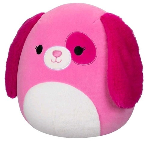 Squishmallows 12 Zoll Sager rosa Hund - großer ultrasoft offizielles Kelly Spielzeug Plüsch - Bild 2 von 3
