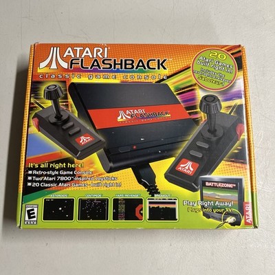2004 Atari Flashback Mini 7800 Classic Game Console 20 Built In Retro Games Work