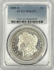 1888 O Morgan Silver Dollar PCGS MS62PL ‼️FULL OF LUSTER - PROOF LIKE SURFACES‼️