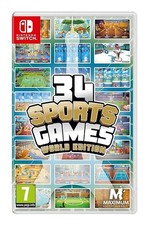 34 Sports Games World Edition Nintendo Switch NEW