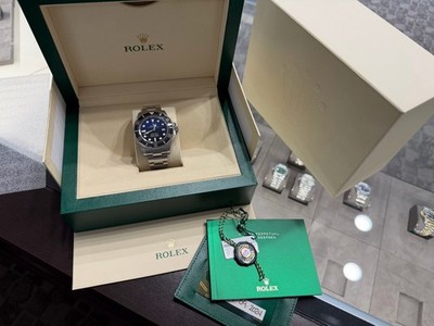 Rolex 136660 DEEPSEA D BLUE DIAL JAMES CAMERON 2024 WARRANTY FULL SET