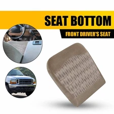 Seat Cover Bottom LEFT For 1999-2000 Ford F250 F350 F450 F550 XLT Tan Cloth EOOJ