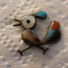 Vintage Native American Bird Pin