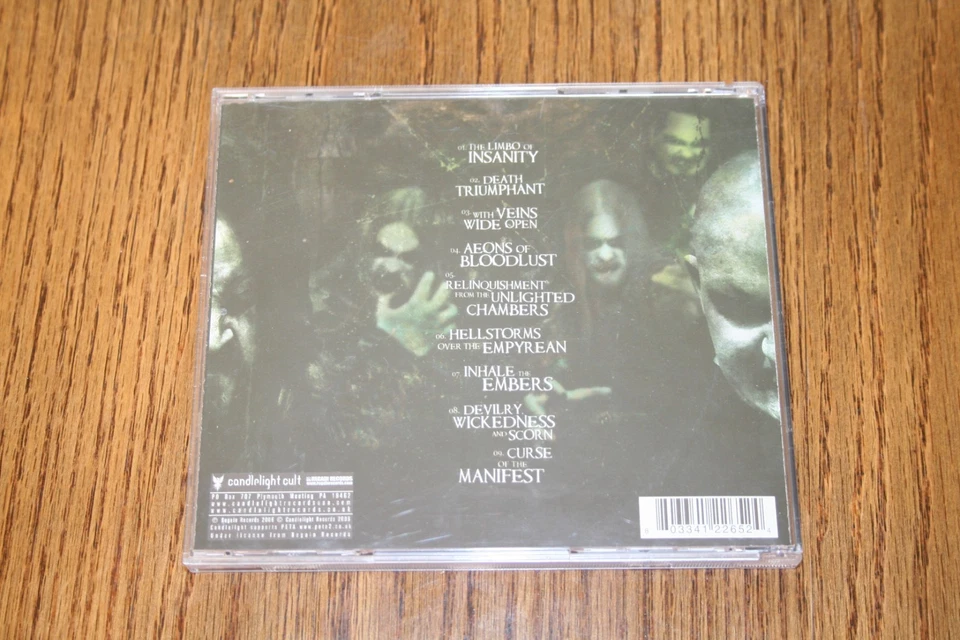 SETHERIAL-" DEATH TRIUMPHANT" CD 1ST PRESS 2006 US- IMPORT - Bild 3 von 3