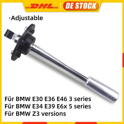 Adjustable Short Shifter Gear Knob Schaltknauf Sliver Für BMW E30 E36 E39 Z3 E46