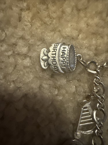 James Avery Sterling Silver Happy Birthday Charm