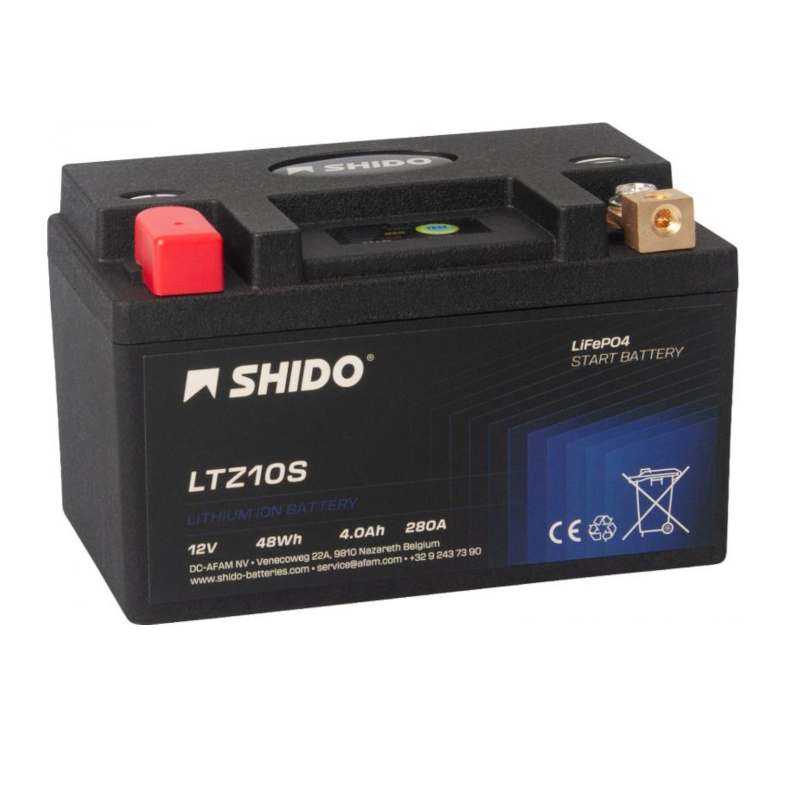 Battery for MV AGUSTA Brutale 800 RR (RR SCS) 2023 SHIDO